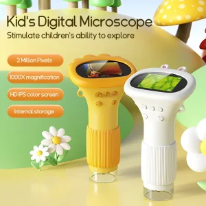 Mini Microscope 1000X Kids Science Experiment