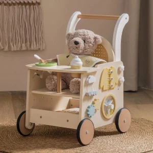 Wooden Baby Push Walker-Montessori